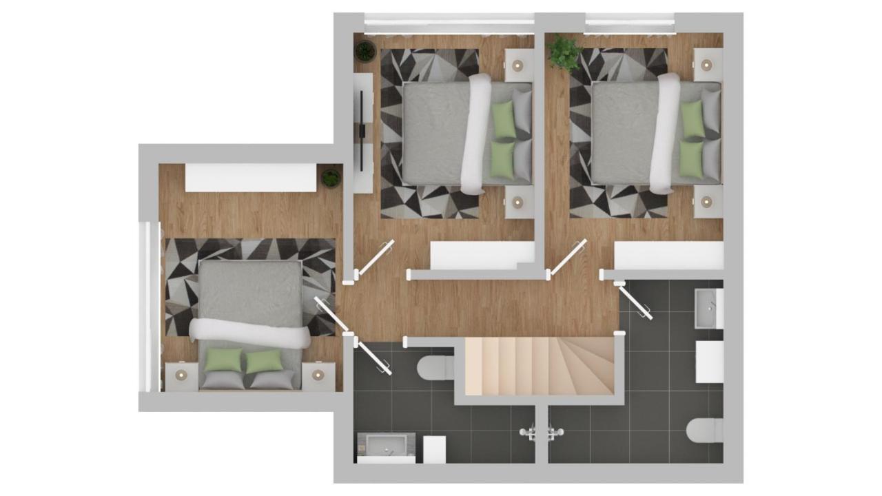 Villa Solis Lacus Modern Apartment - Private Heated Pool - Smart Tv Sky X - Free Parking Njivice Bagian luar foto